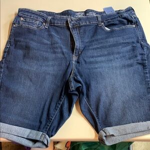 Signature by Levi Strauss Women's Blue Denim Shorts